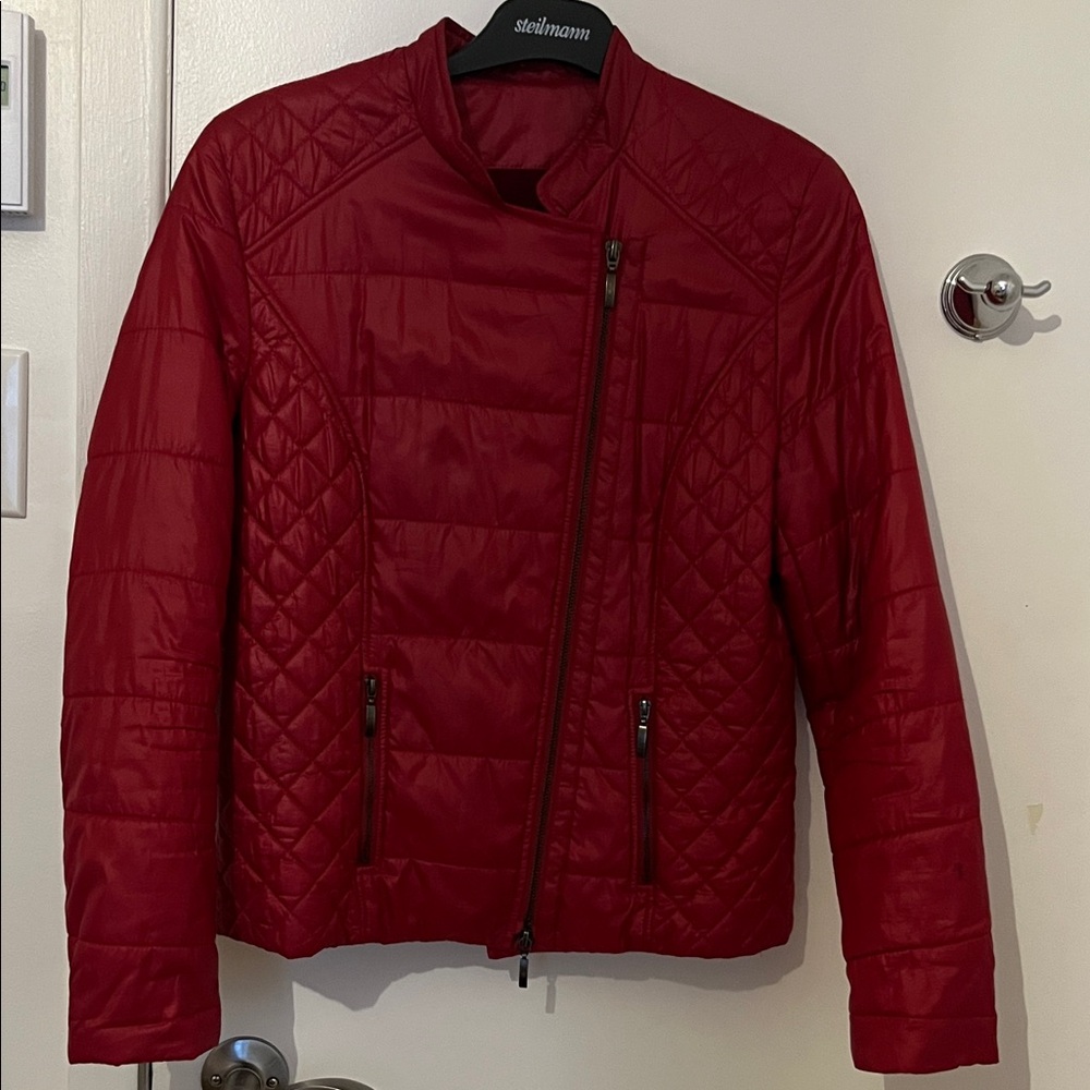 Steilmann Women's Cherry Red Puffer Jacket